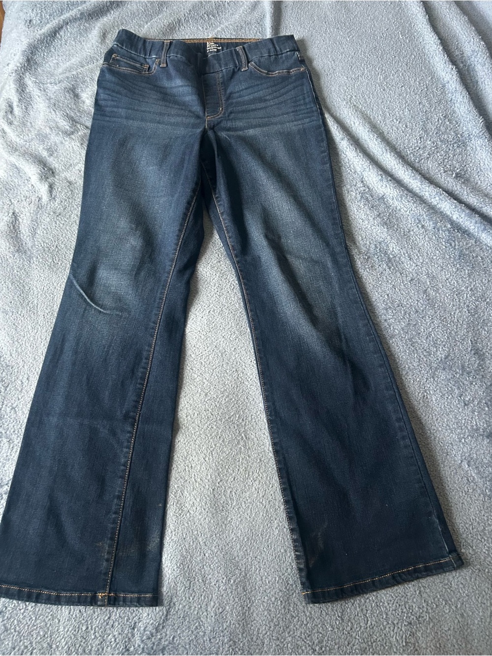 Kim Rogers Dark Blue Flare Jeans